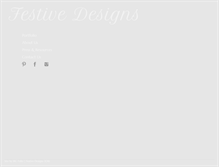 Tablet Screenshot of festivedesignsslo.com